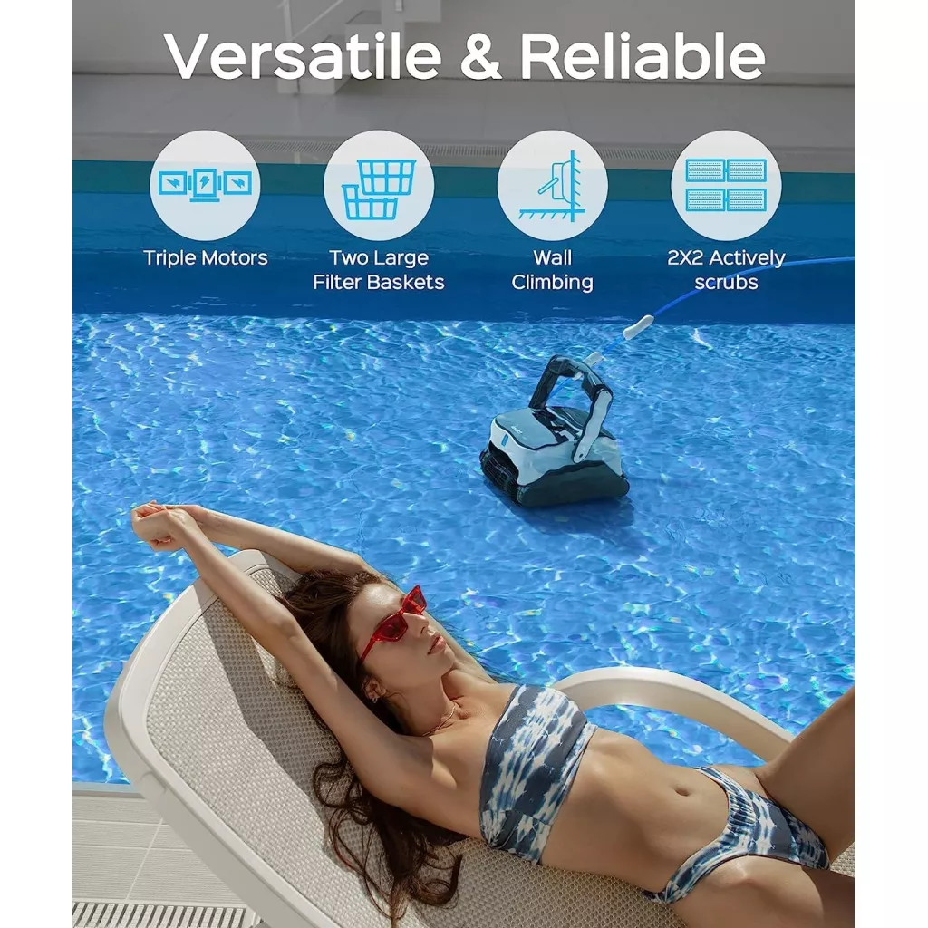 Pool Cleaner Automatic Vacuum with High Suction_5.webp